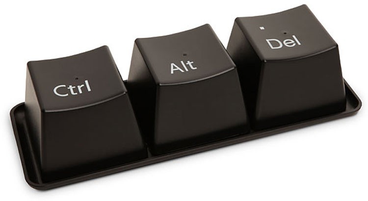 Bill Gates llama al comando Ctrl + Alt + Del, un error
