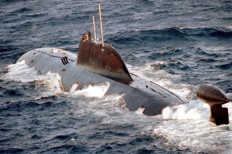 Akula el submarino nuclear que inquieta a EE.UU.