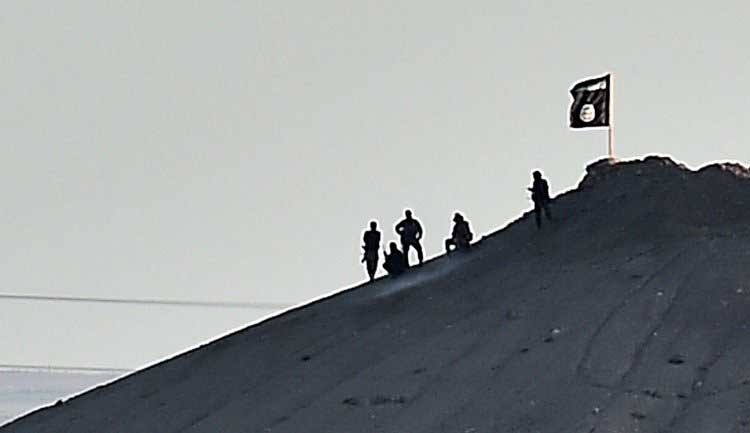 ISIS colocó una banderita y lo que pasa después