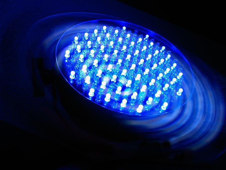 diodo emisor de luz LED azul