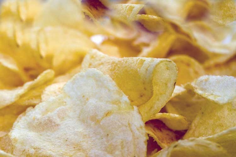 papas chips caseras