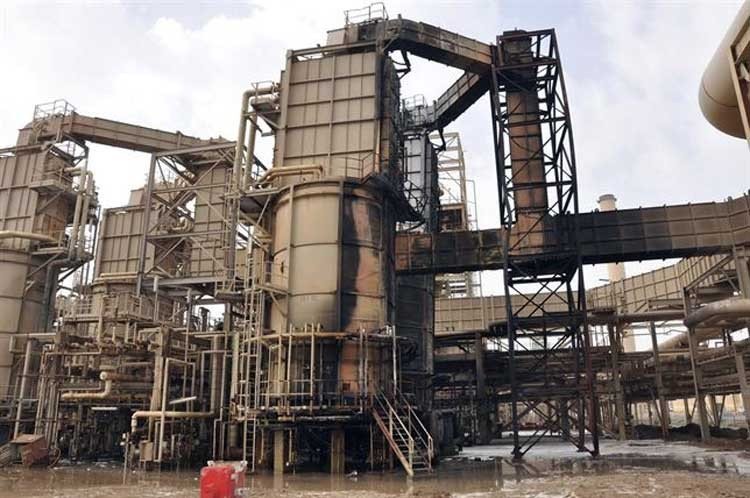 refinerías de petróleo de Isis