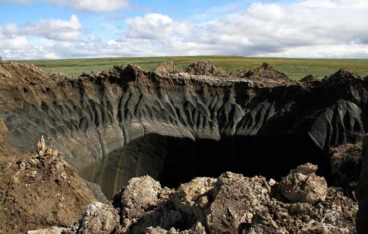 gigantescos agujeros en Rusia