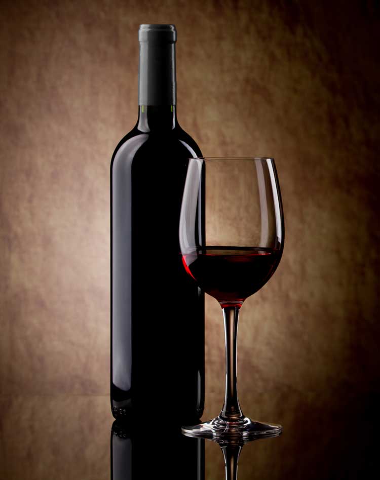 botella de vino