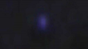 misteriosa luz azul