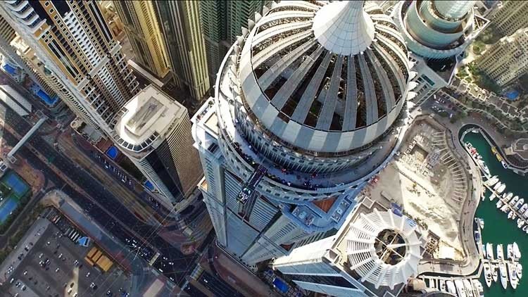 dream jump dubai 4k