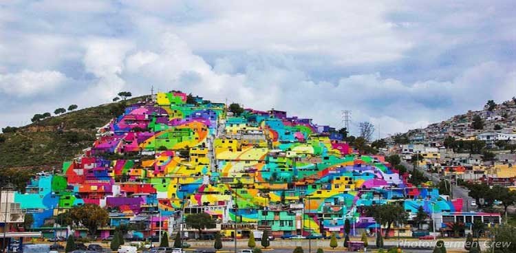 Colorido mural