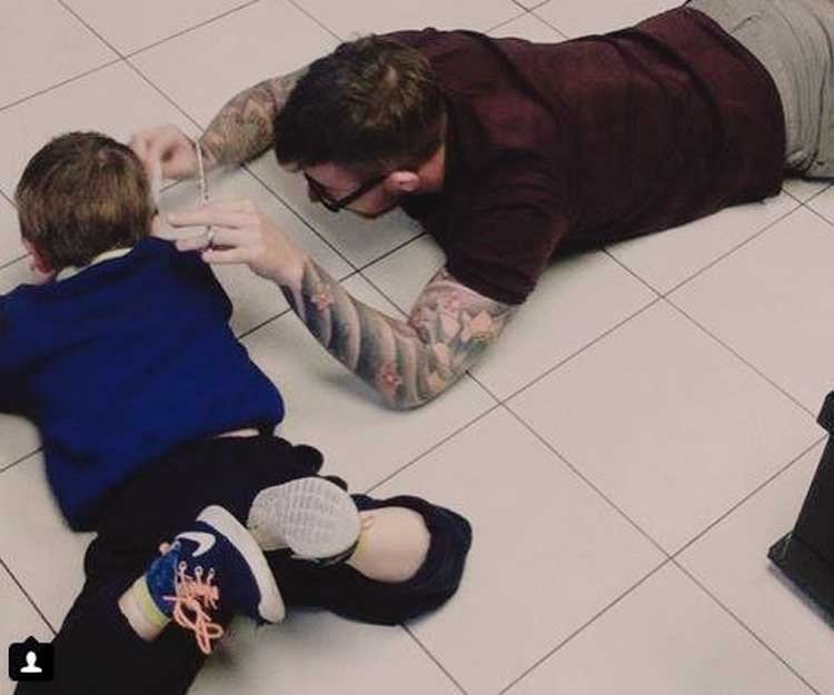 niño autista