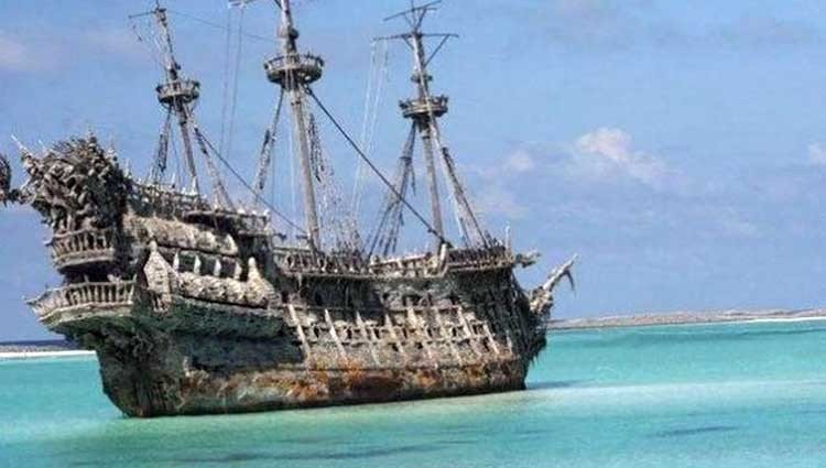 galeón hundido