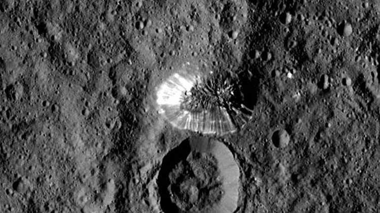 manchas en planeta enano Ceres
