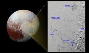 NASA: misteriosas Colinas flotantes en Plutón