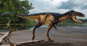 Hallan al hermanito del tiranosaurio