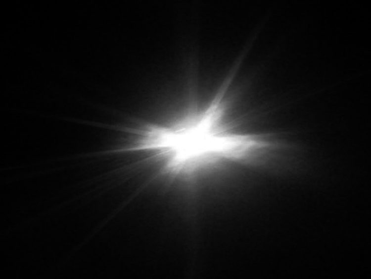 Destello de luz en el momento de la concepción