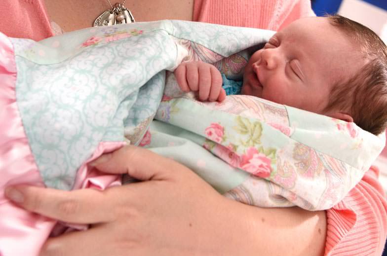 El bebé recién nacido que nació dos veces