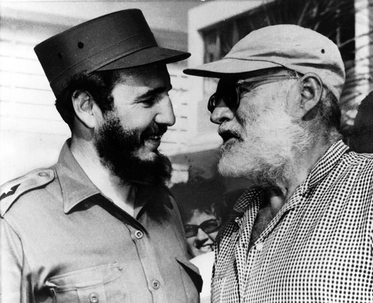 Fidel Castro y Ernest Hemingway