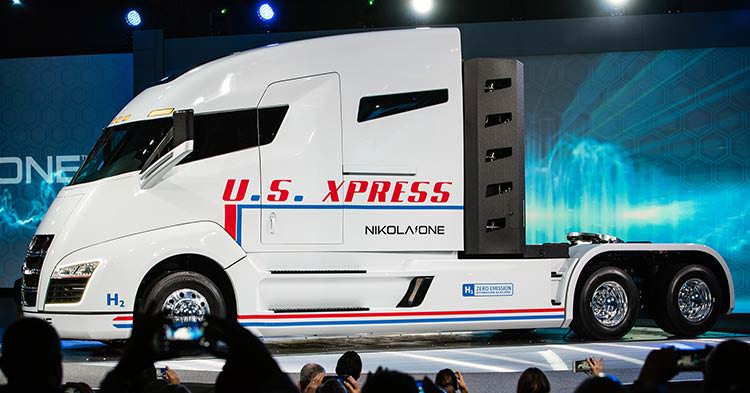 El nuevo camión de hidrógeno de Nikola