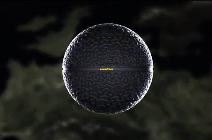 Goodyear está trabajando en neumáticos esféricos