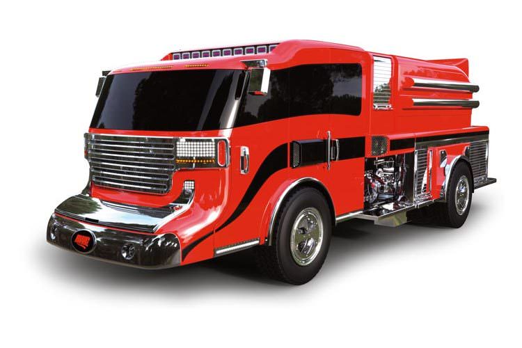 Así será el camión de bomberos del Futuro