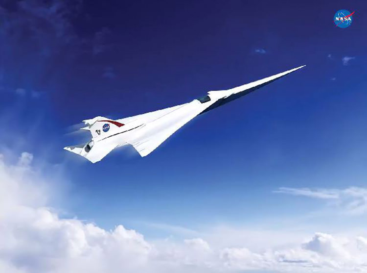 Dan a conocer nuevo avión supersónico de la NASA